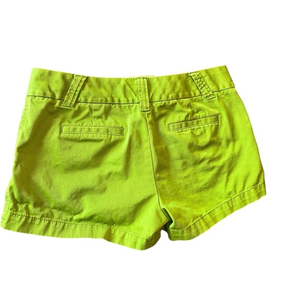 J. Crew Classic Twill City Fit Chino Shorts Green Size 8 - Picture 6 of 9